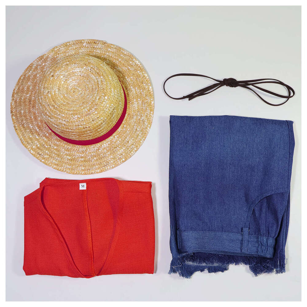 One Piece Costume Zoro Luffy Cosplay Outfit