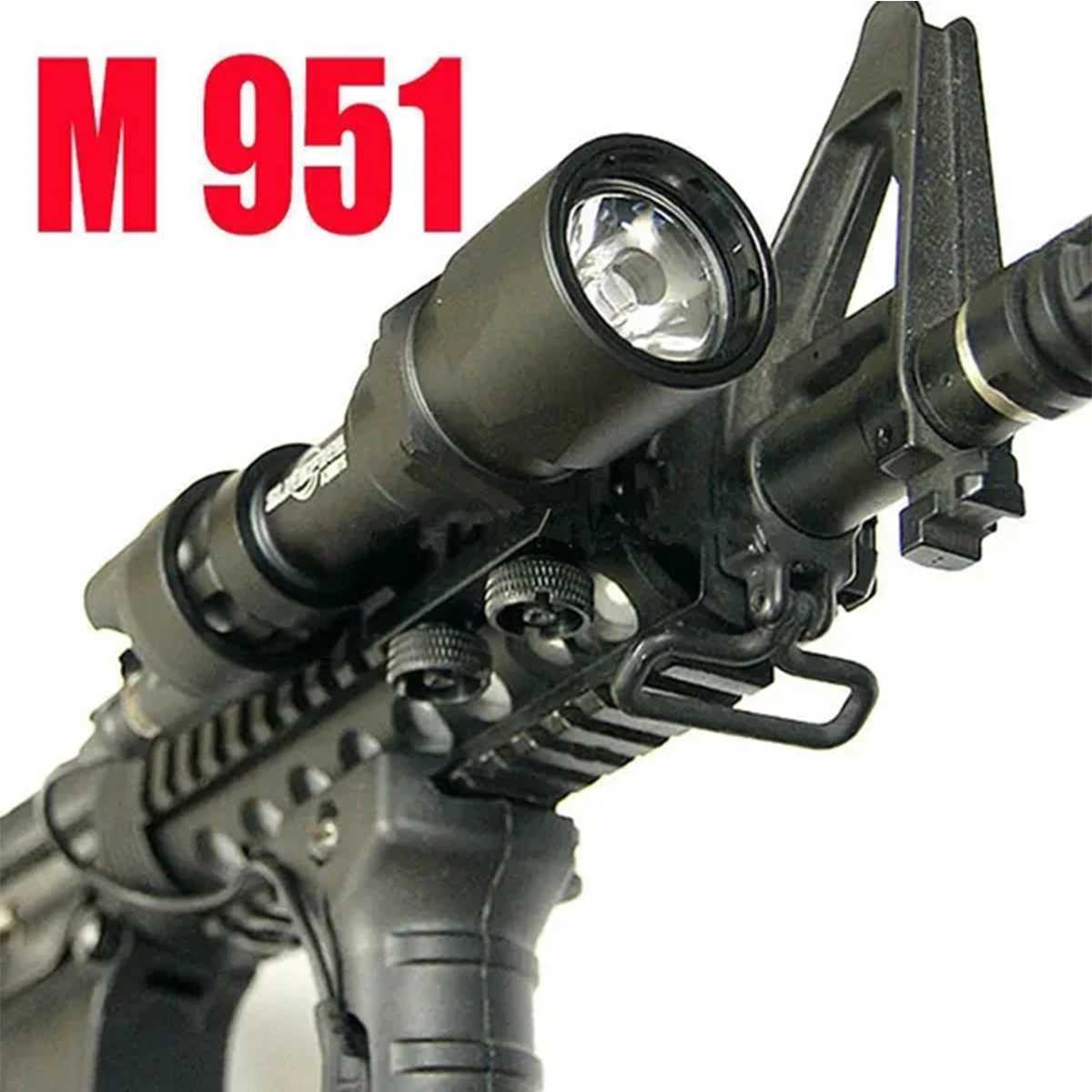 SureFire Super Weapon Light M720V M951 M952V M952V-IR M600 Airsoft Rifle AR15 20mm Rail Mounted Hunting Flashlight Scout TorchXJ250701