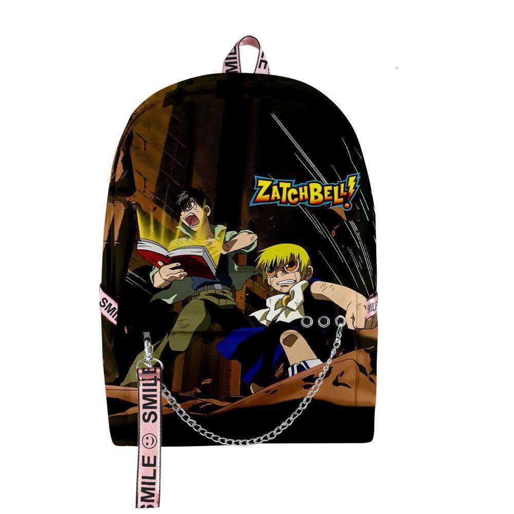 Novelty Zatch Bell Anime 3D Print Student School Bags Unisex Oxford Waterproof Notebook multifunction Travel Backpacks