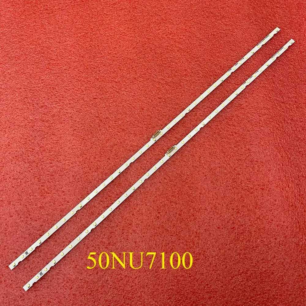 2pcs LED strip for Samsung UE50NU7025K UN50NU6950 UE50RU7090U UE50NU7470U UN50NU7100 UE50NU7100 UE50NU7020 50NU7100 UN50NU6900 W250701
