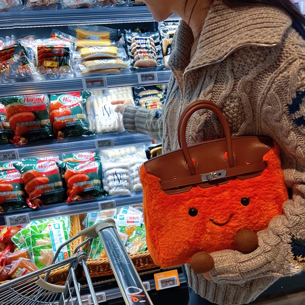 Best Seller Designer Bag Selling Hot Cute Plush Storage Tote Crossbody Large Capacity Daily Handbag Shoulder Dual Purpose Gift For Women Designer Bag