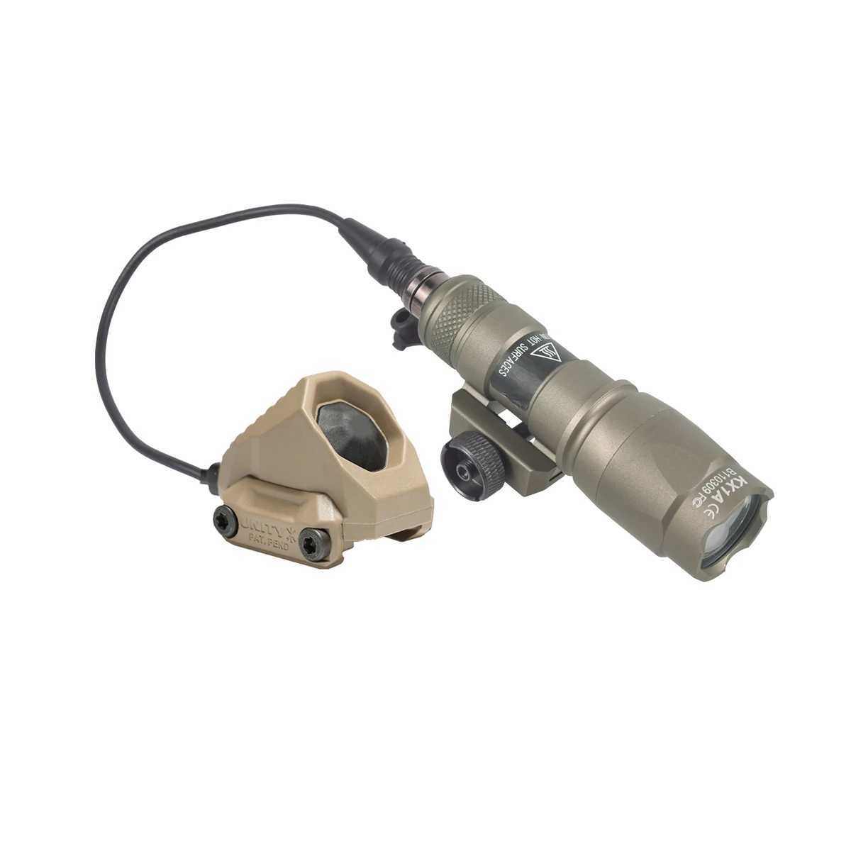 Surefire M600C M600 M300 Tactical Scout Light AR15 Rifle Weapon Flashlight With UNITY AXON SL Remote Pressure Switch ModbuttonXJ250701