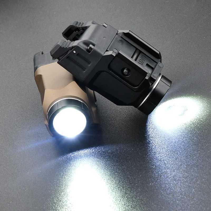 Tactical TL-7A Ultra Scout Flashlight High Power 800LM White LED Strobe Light Pistol Lamp TL 7A Weapon Light Hanging FlashlightXJ250701