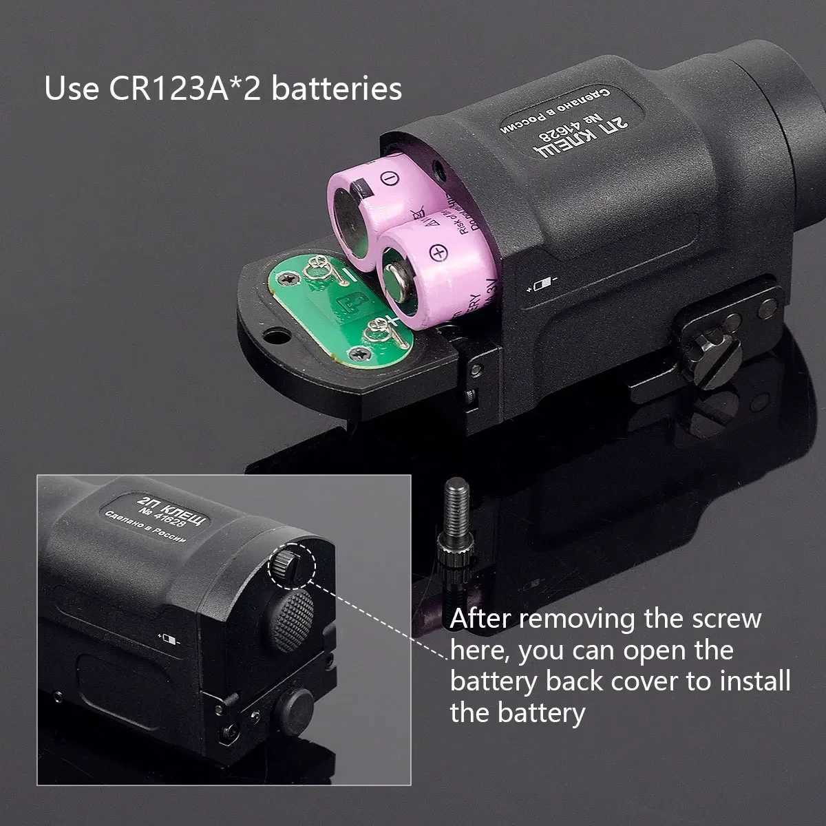 Zenitco AK Tactical AK47 AK74 Weapon Gun Light AK-SD GEN 2 Strobe Flashlight Fit Rifle 20mm Picatinny Rail With Remote SwitchXJ250701