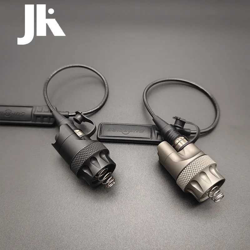 Tactical M300 M600 PLH V2 Flashlight Remote Pressure Switch Dual Function Control SF Plug Airsoft Hunting Scout Light Switch XJ250701