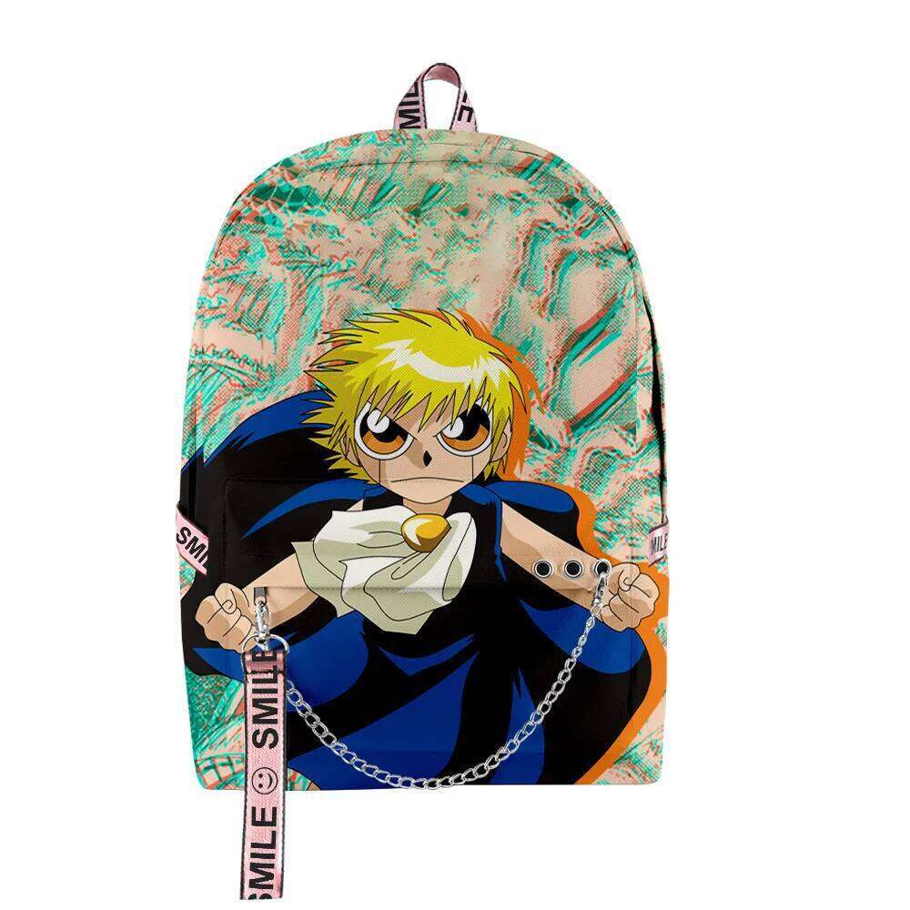 Novelty Zatch Bell Anime 3D Print Student School Bags Unisex Oxford Waterproof Notebook multifunction Travel Backpacks