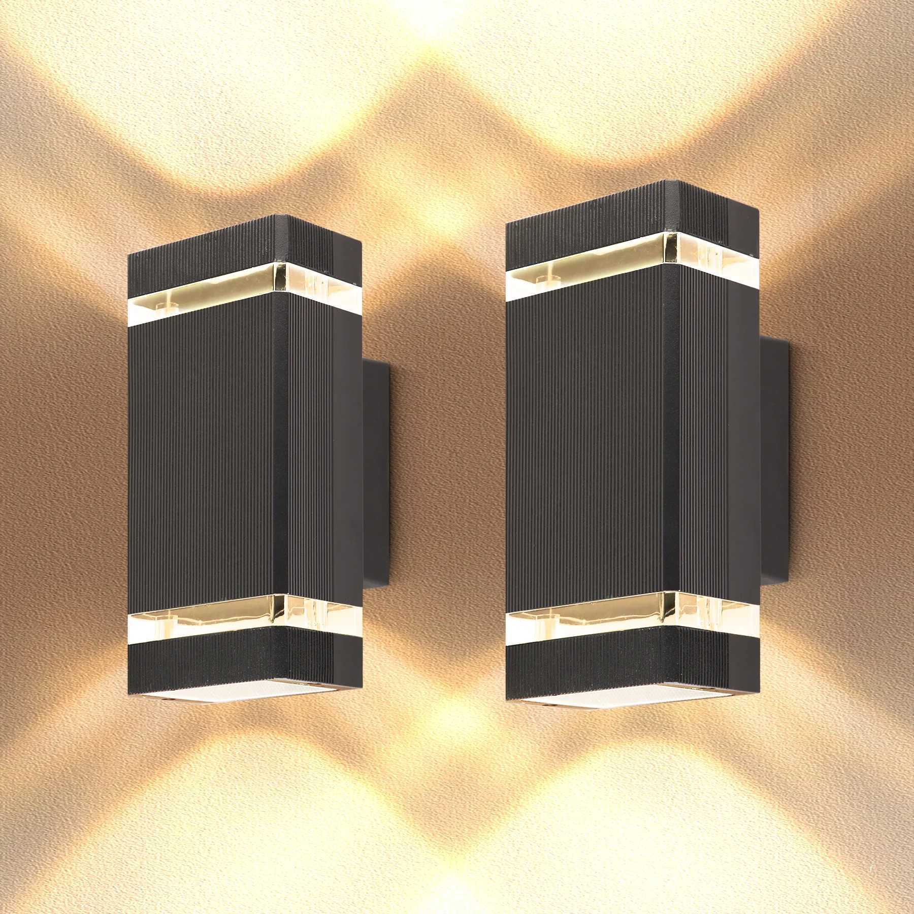 Outdoor Wall Lamp IP65 Waterproof E27 Light Socket Home Garden Decor Wall Sconces Exterior Fixture Balcony Hallway Porch LightingXJ250624