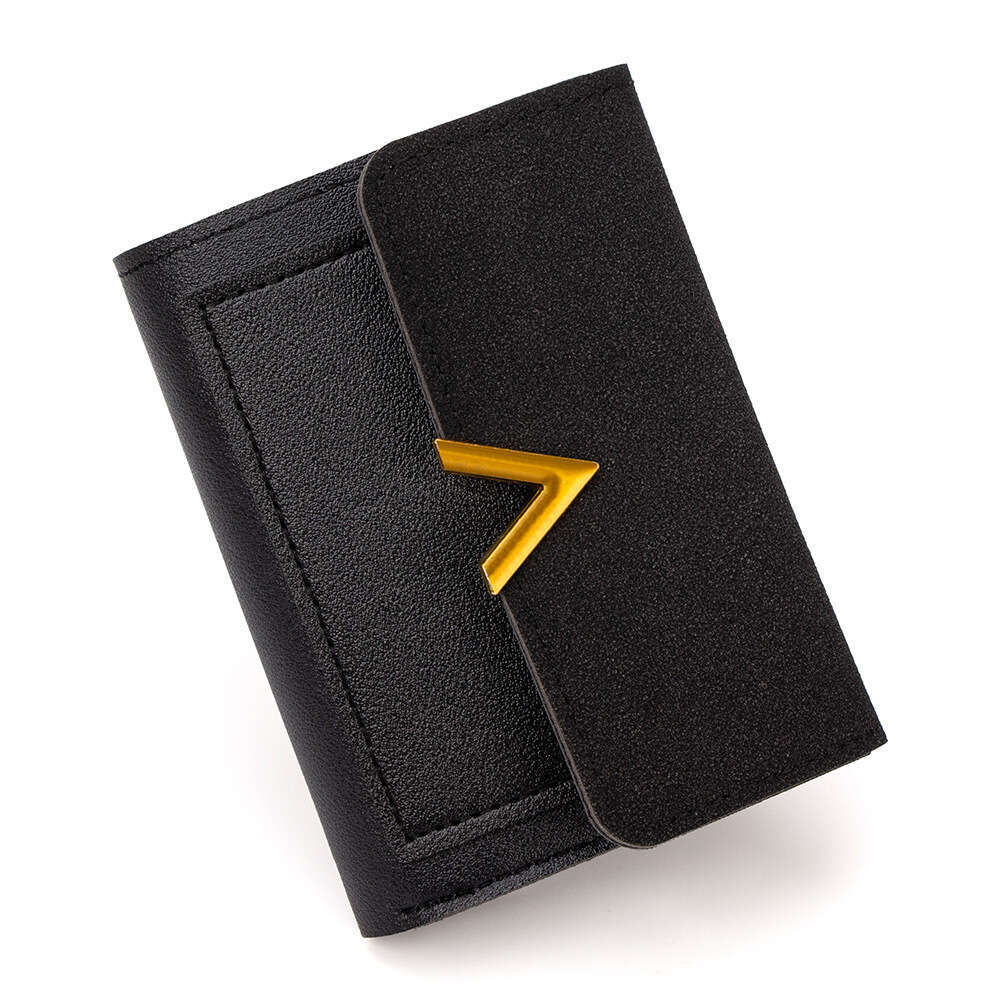 New Korean Style Simple Girls' Clutch Student Coin Purse Card Holder Women's Short Wallet
