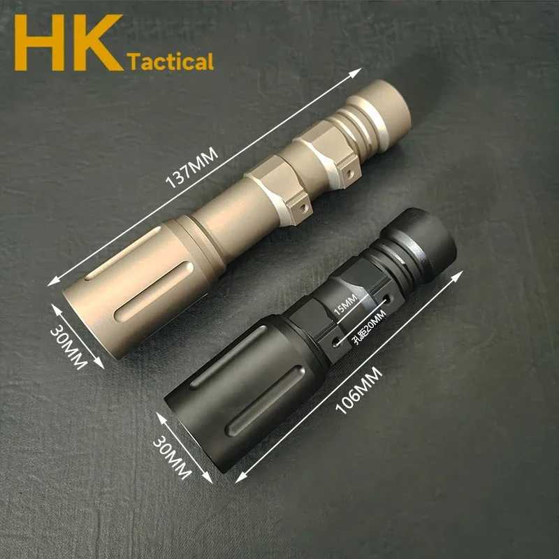 Tacitcal Metal plhV2 Gun Light Flashlight 1000 Lumen Scout Light M300 M600 M600B M300A Airsoft Hunting Rifle Weapon Lamp XJ250701