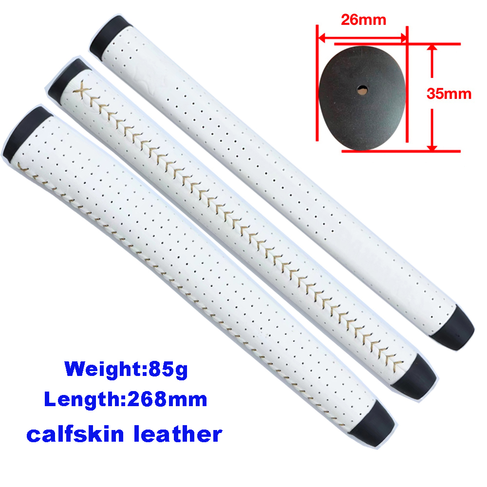 Leather golf club grip golf putter grip manufacturers supply customer LOGO.