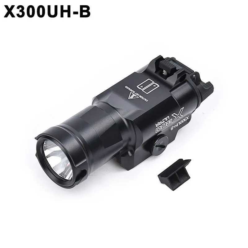 WADSN Metal Tactical X300U X300 Ultra XH35 X300UH-B Pistol Light Hunting Scout Strobe Flashlight Accessories Fit 20mm RailXJ250701
