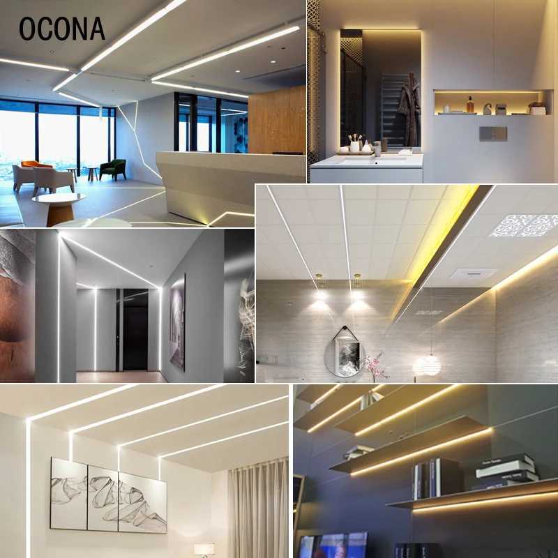 High Brightness COB LED Strip Lights Uniform Cool White Linear Tape Working Light 10mm 5000K Dimmable 12V/24V CRI90 Top Quality W250701