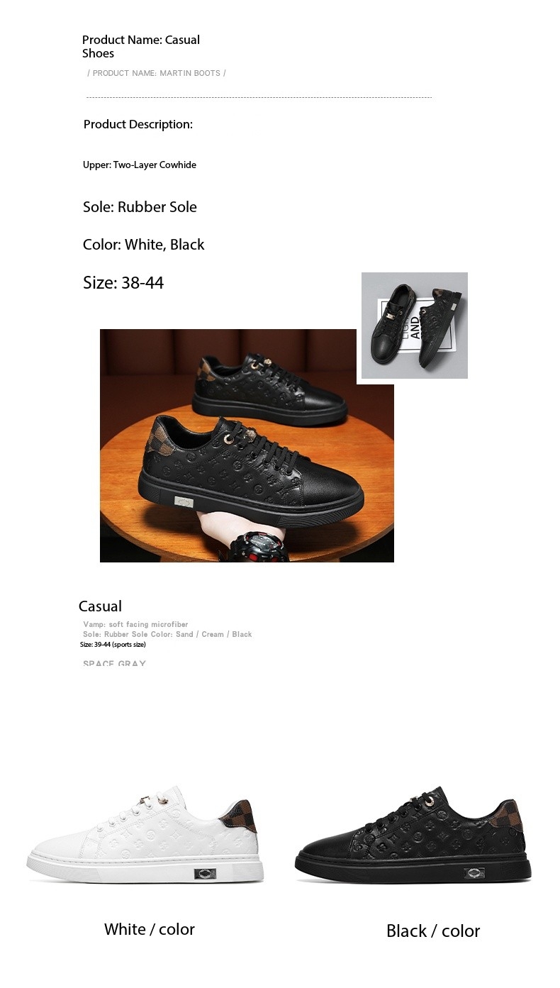 Men's breathable white shoes, men's summer casual board shoes, trendy shoes, men's hot items, one foot kick