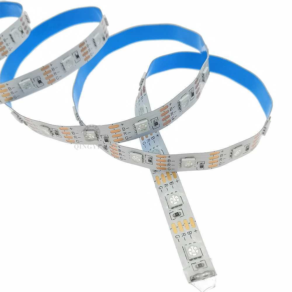 1m/roll SMD5050 RGB LED Strip 50LED / meter 220-260mA Constant Current Flexible Light Tape For Repair or Replace Chandelier W250701