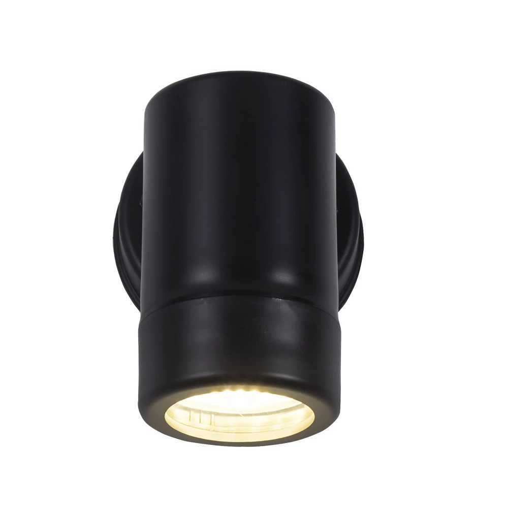 Plastic Waterproof LED Wall Light with GU10 Socket for Outdoor and Indoor Modern Outdoor IP 65 Wall Lamp LED XJ250624