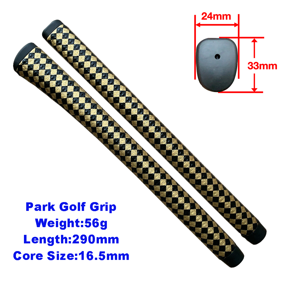 Park golf grip lightweight suede printed silicone grip factory supply can be customer LOGO.