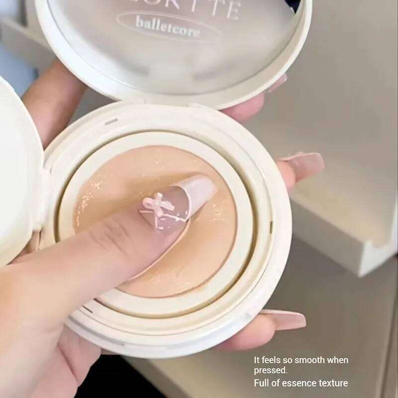 FLORTTE Air Cushion Concealer Coverage Moisturizing Long-Lasting Foundation Base Makeup Cream for Dry Skin Oil Control X250702