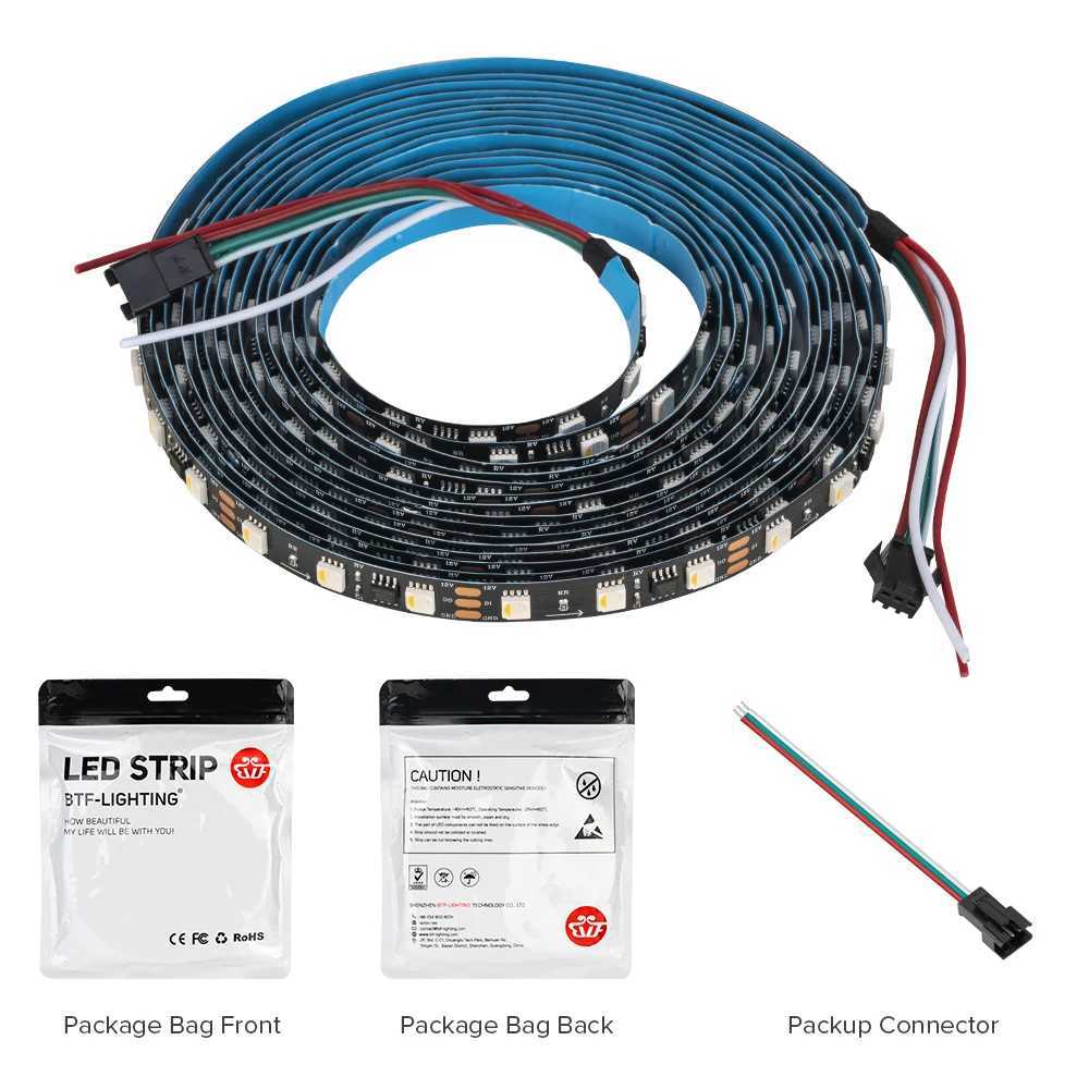 12V 24V WS2814 LED Strip Light 4 in 1 Similar to SK6812 RGBW Group Addressable WS2811 RGBWW RGBCW 5050 3pin LED Lights IP30 65 67 W250701