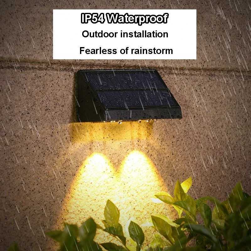 Solar Wall Light Outdoor Porch Lights Illumination Waterproof LED Lamp Bulb Automatic Lighting at Night for Garden Yard Balcony XJ250624
