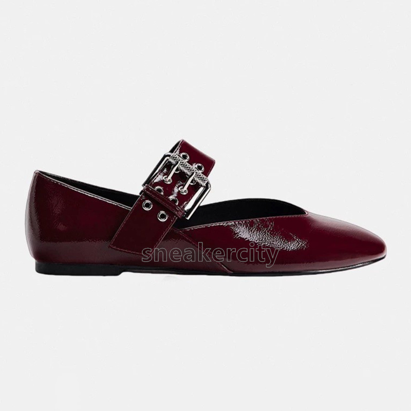 fashion loafers elegant ballet flats heels mary jane shoes luxury leather mules round toe retro womens sandals daily casual soft-soled walking shoes