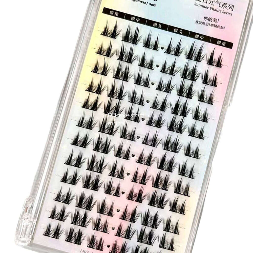 Maga lash Clusters DIY Eyelashes Fluffy Volume cartoon Little Devil natural Long False Eyelahes for Beauty Blogger Makeup X250702