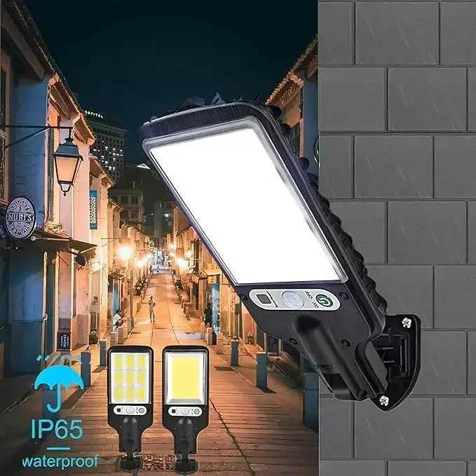 Solar Street Lights Outdoor Waterproof Human Body Sensing Courtyard Garden Wall Household Lights Rural Road Lighting Wall LightsXJ250624