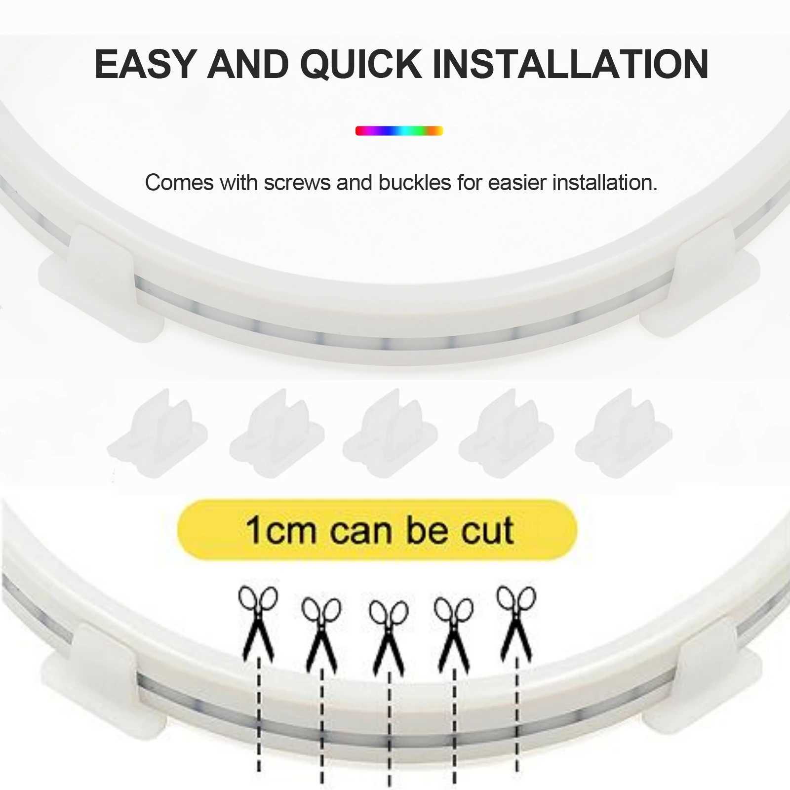Battery Powered Flexible Neon LED Strip Lights 1M 2M 3M Waterproof DIY Design for Home Decoration White Warm Red Green Blue W250701