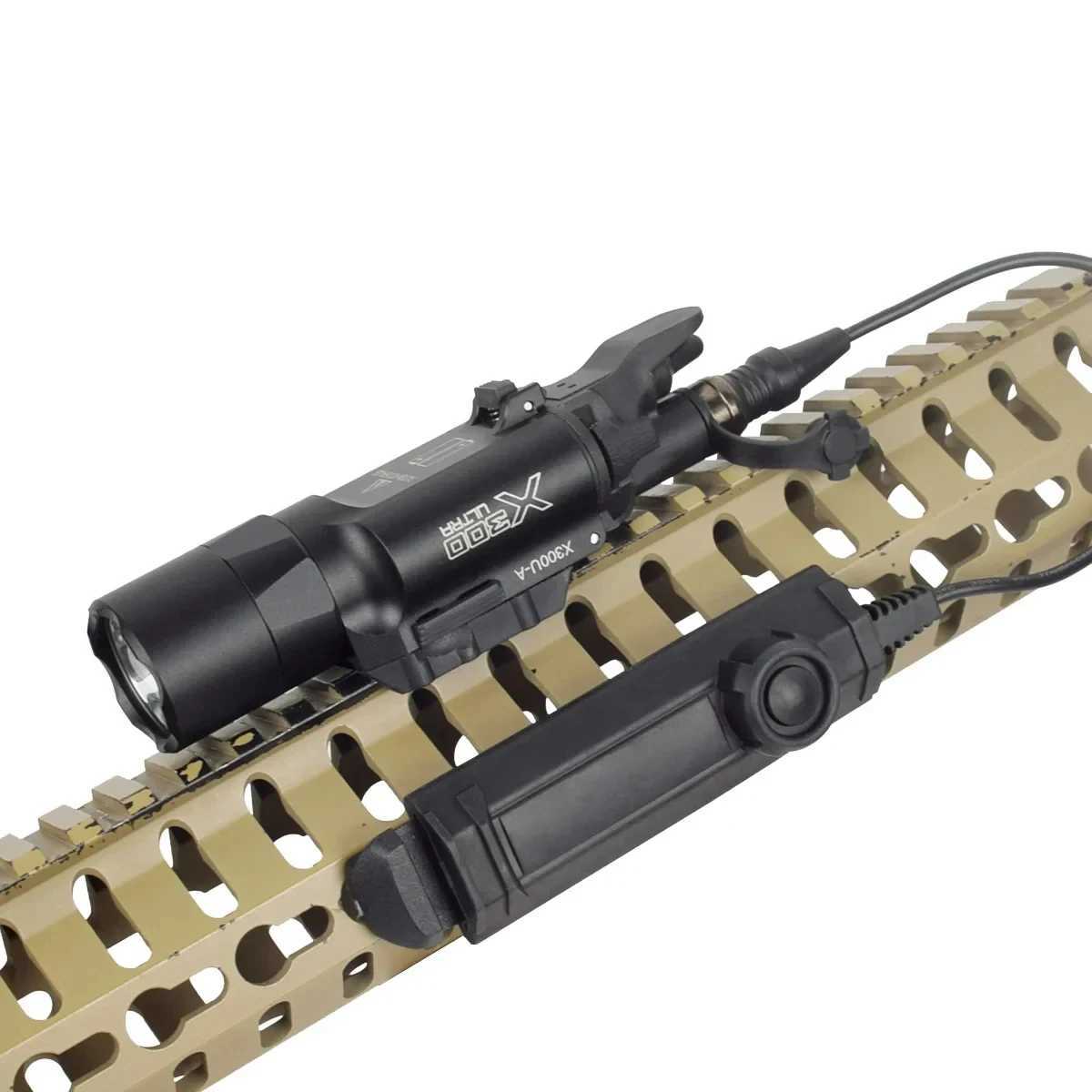 SureFir X300 Ultra X300UH-B X300V X300V-IR XH35 XH15 Tactical Scout Light Airsoft Handgun Rifle Weapon Flashlight Hunting TorchXJ250701