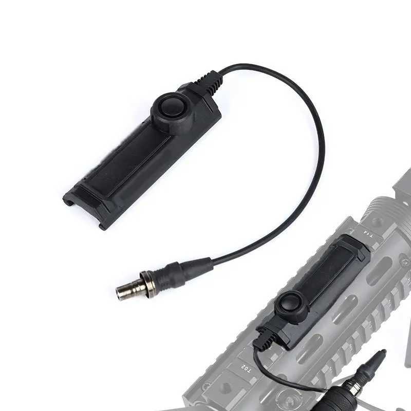WADSN Tactical Dual Function Pressure Switch for Airsoft M600 M600C M300 Scout Flashlight Pistol Gun Weapon Hunting Accessories XJ250701