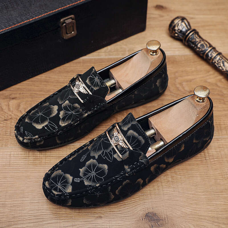 Spring New Low-top Free shipping big size Men's Casual Shoes Fashion Versatile Loafers One-step Slip-on