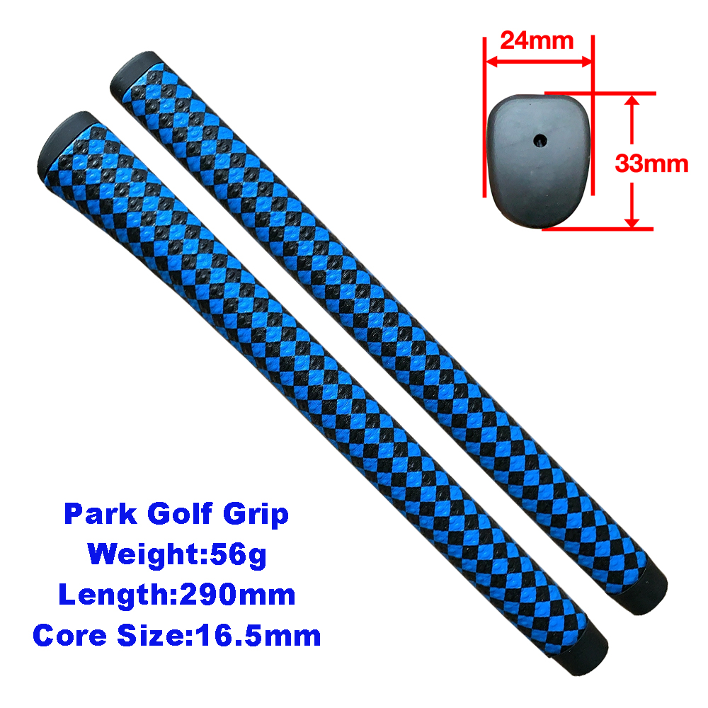 Park golf grip lightweight suede printed silicone grip factory supply can be customer LOGO.