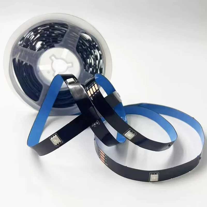 5V RGB LED Strip Lights 5050 1m 2m 3m 4m 5m 10m RGB LED Tape Multicolor LED Ribbon Strip 5v 10mm 18LEDs/m RGB LED Lights W250701