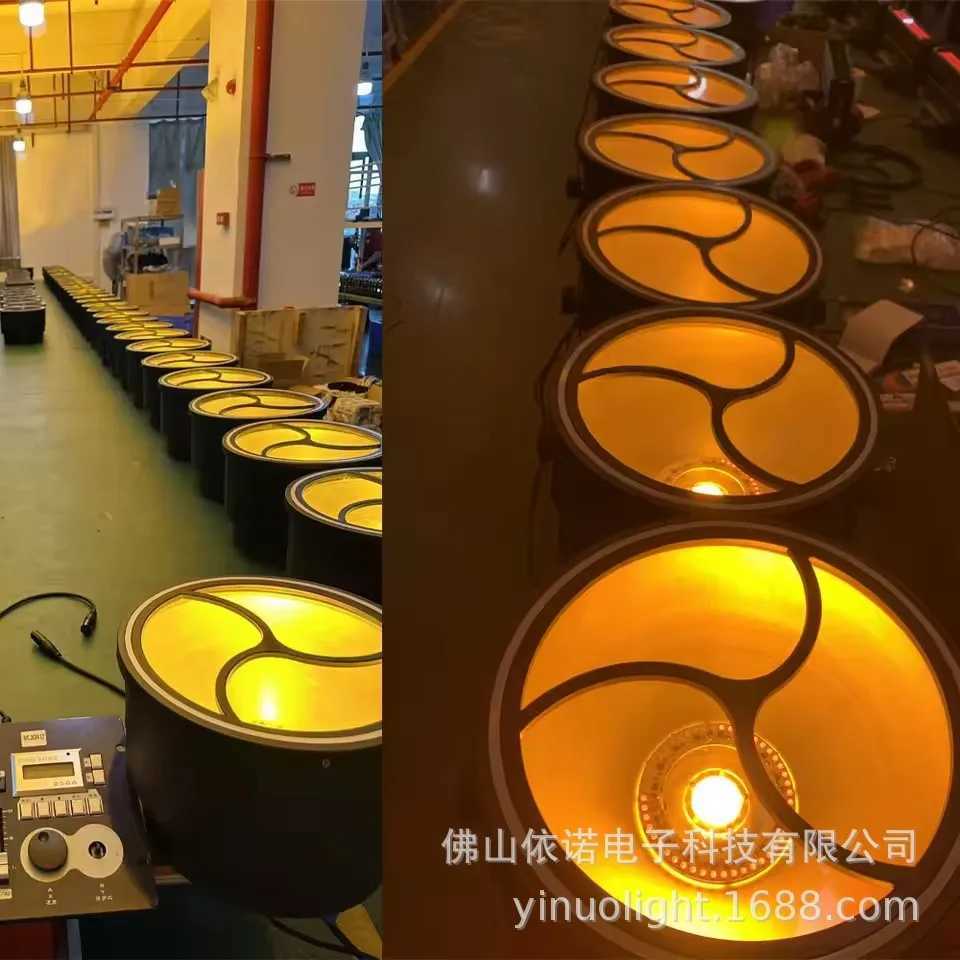 GOTSTAGE 400W LED COB Lights i ve d k eritleri DJ Disko Partiler Noel iin Sahne Etkisi Aydnlatma W250701