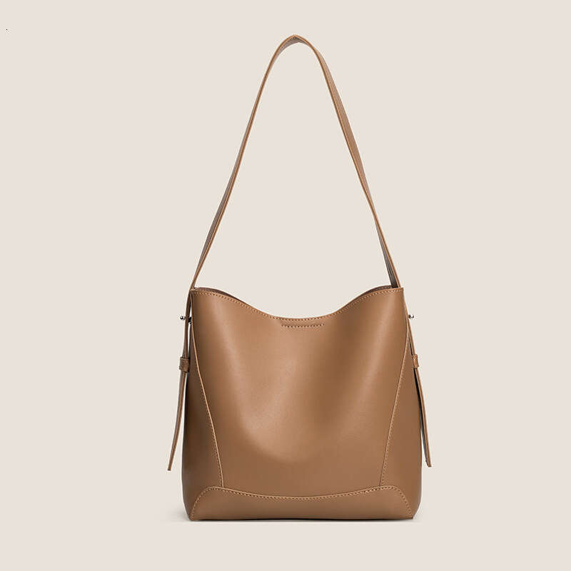 Free shipping fashion designer bag Luxury bag New Women s High End Large Capacity Bucket Soft Leather Versatile Shoulder Crossbody Bag handbag