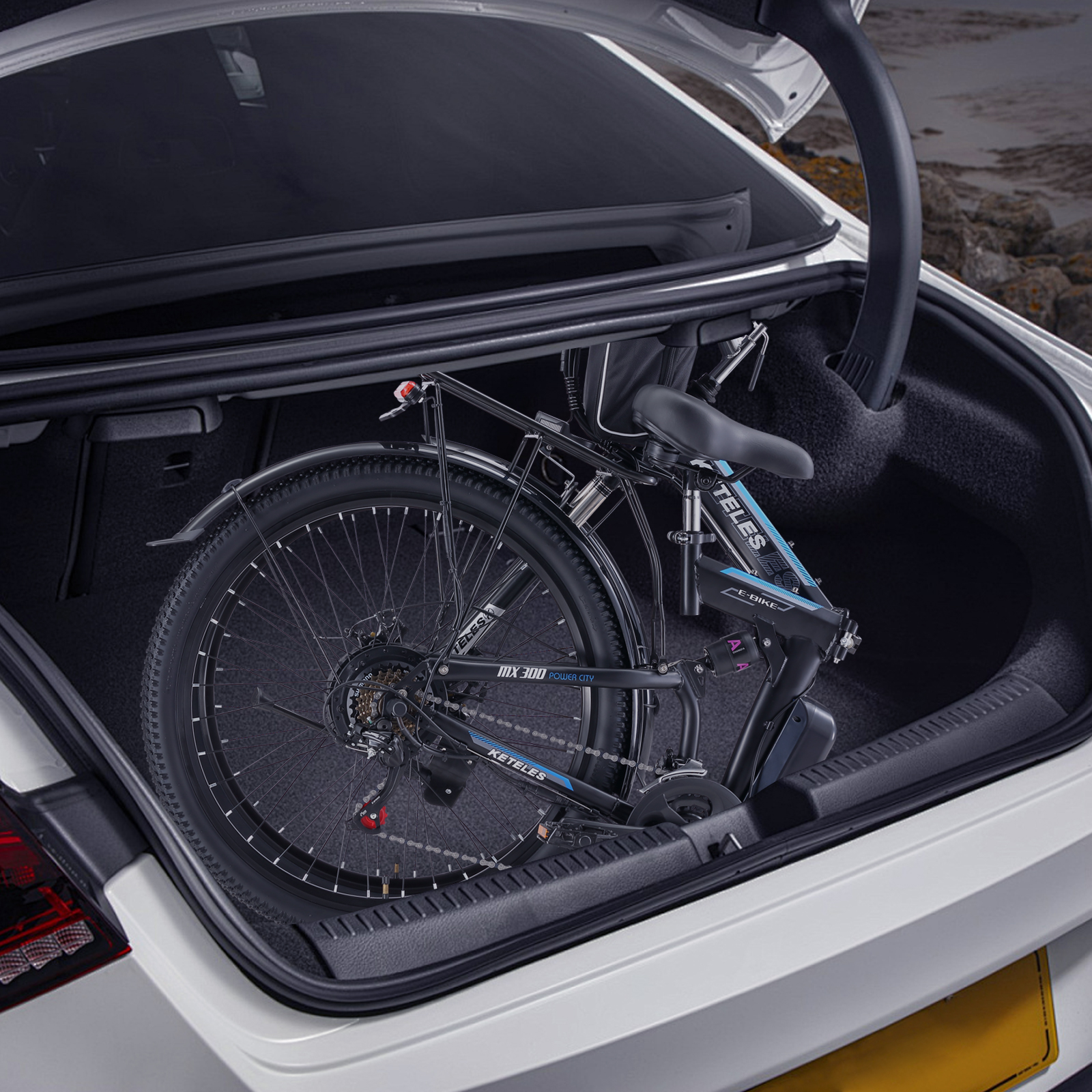 Adult-Friendly Electric Mountain Bike: 1000W Powerful Motor, 26" Tires & Robust Frame,Folding E-Bike