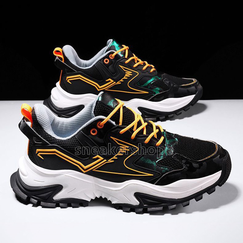 designer shoes sneakers running shoes training mens shoes fashion lightweight breathable thick-soled shock-absorbing comfort outdoor trainers size 39-
