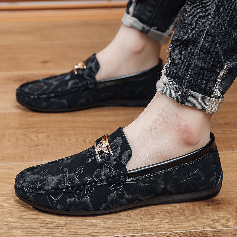 Spring New Low-top Free shipping big size Men's Casual Shoes Fashion Versatile Loafers One-step Slip-on