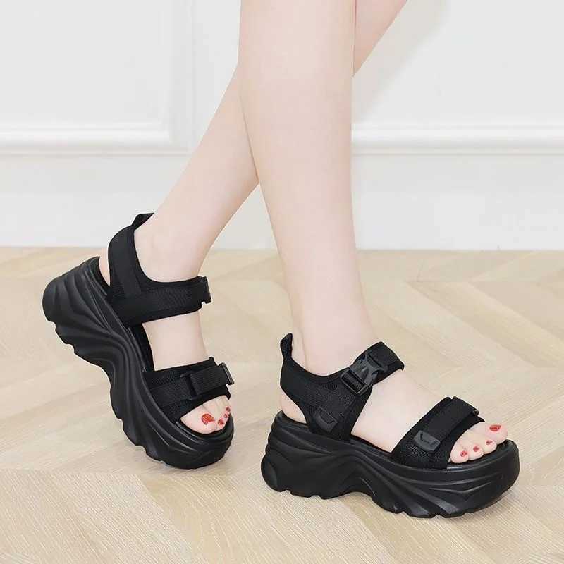 Womens Fashion Trend Tassel Shoelaces Are Non Slip Wear-resistant Comfortable Soft Soled Flat Heeled Sandals M250702