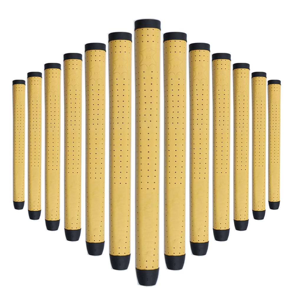 Leather golf club grip golf putter grip manufacturers supply customer LOGO.