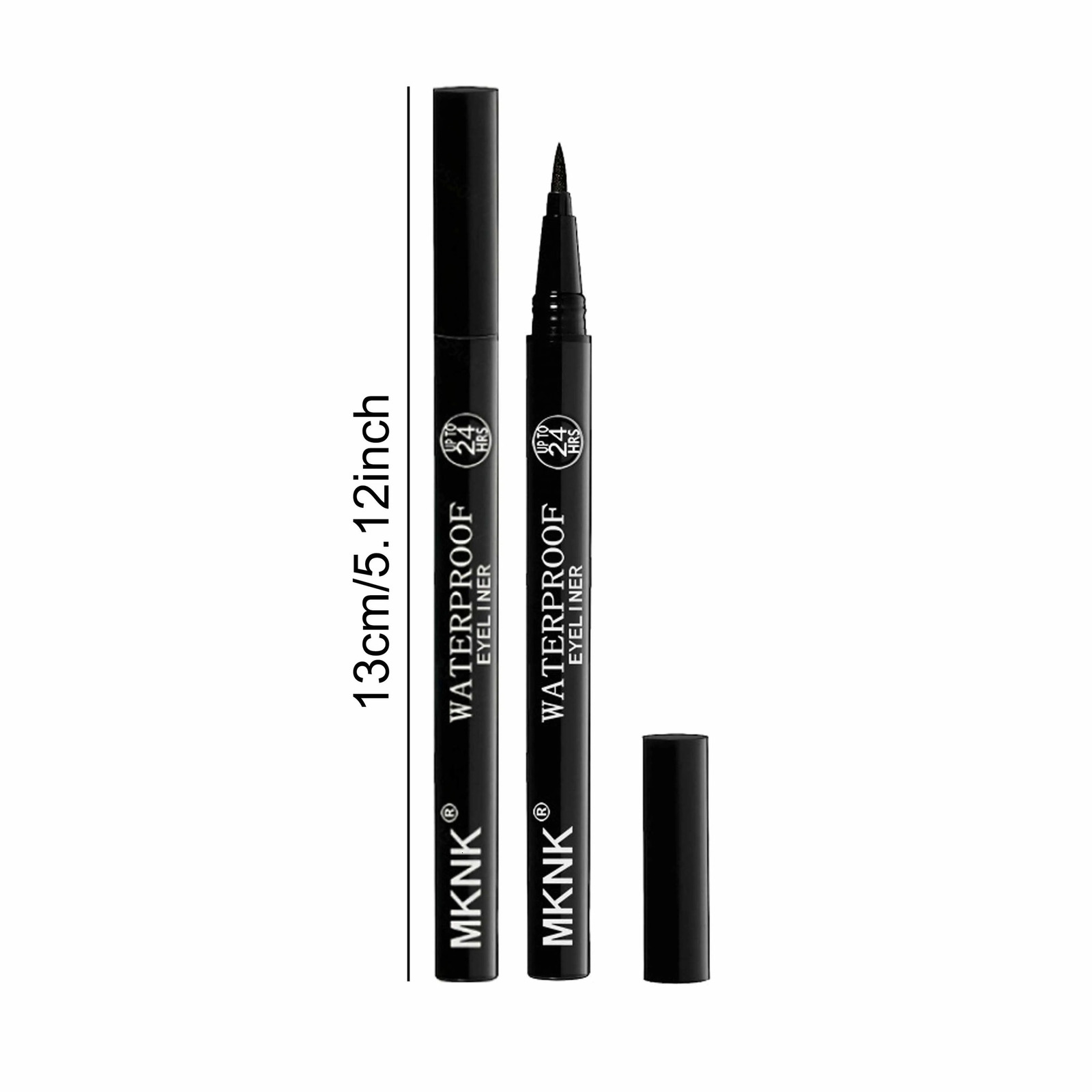 3pcs Luxe Beauty Waterproof Liquid Eyeliner Set Long-Lasting Black Eyeliner Pens Easy Glide Precision Tip Sweat-Resistant 250627
