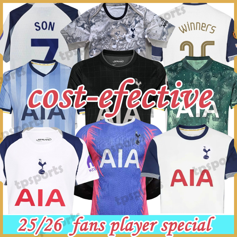 25/26 tottenham RICHARLISON FINAL24 25 26 home AWAY VICARIO KULUSEVSKI SOLANKE WERNER of the Snake tottenaham Fans players Men KIDs Football shirt