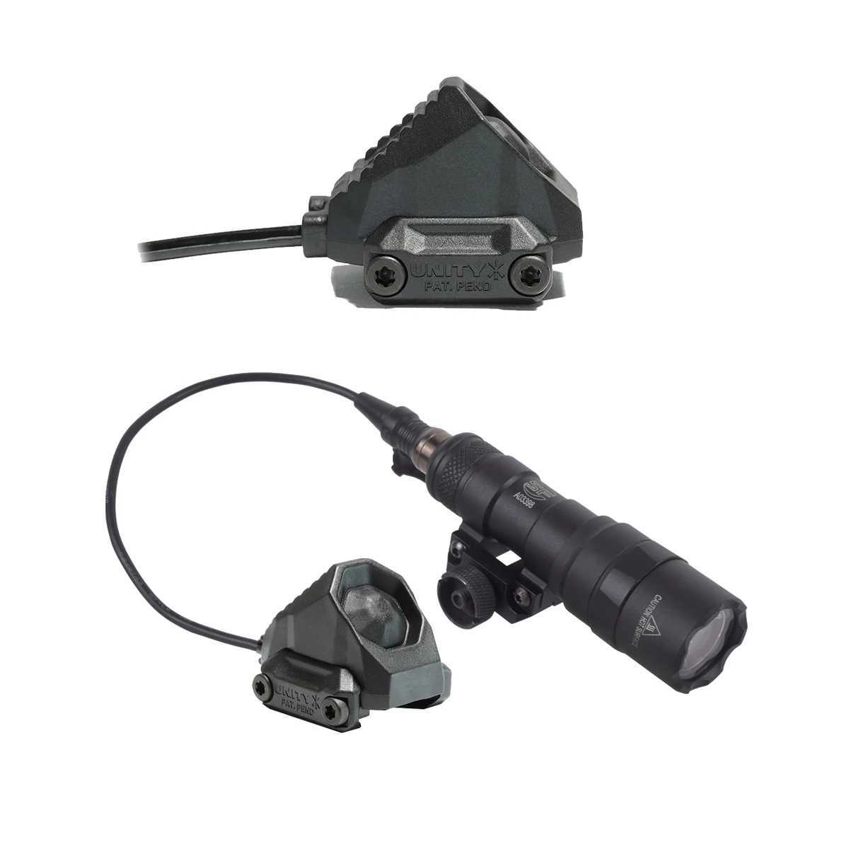 Surefire M600C M600 M300 Tactical Scout Light AR15 Rifle Weapon Flashlight With UNITY AXON SL Remote Pressure Switch ModbuttonXJ250701