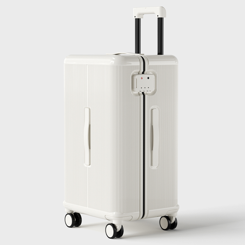 Stylish Enhanced Security Softshell Hardside Roller Trunk Waterproof and Scratch Resistant