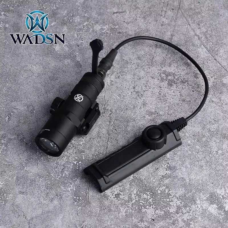 WADSN Tactical Dual Function Pressure Switch for Airsoft M600 M600C M300 Scout Flashlight Pistol Gun Weapon Hunting Accessories XJ250701