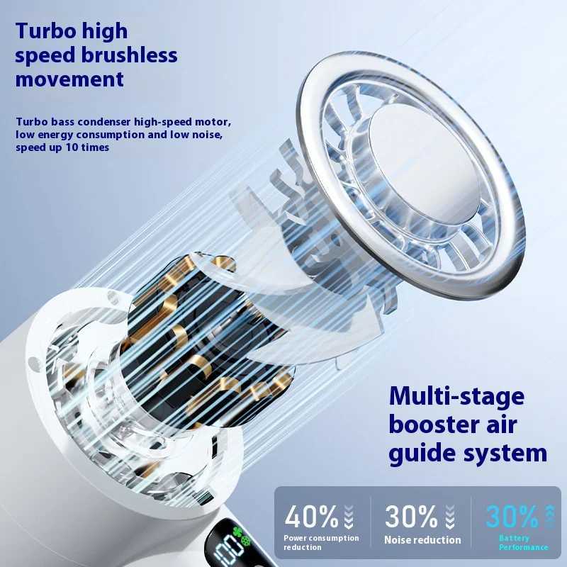 Summer Portable Ice Compress Handheld Turbo Fan 3 Wind Speeds Adjustable Mini Personal Fan Battery Operated Electric Fan T250702