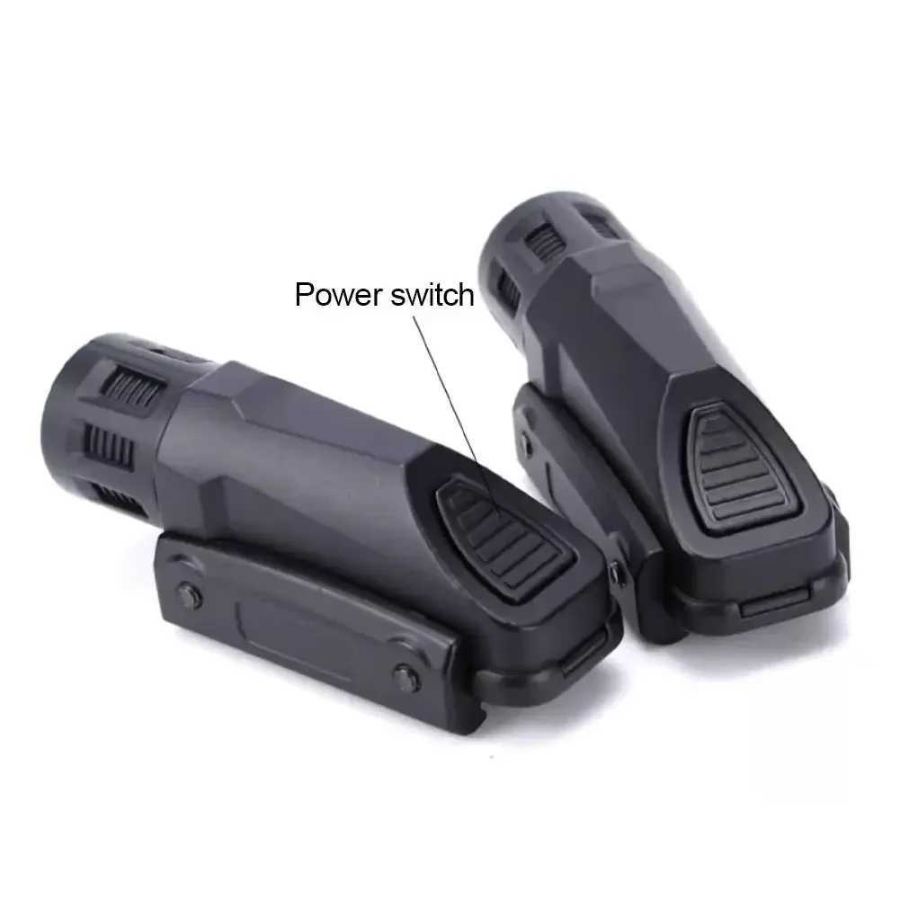1PC Plastic Tactical Infrared Flashlight Base M416/M1911/ Glock G18 Toy Soft Bullet Gun Accessories 20MM Guide Rail Available XJ250701