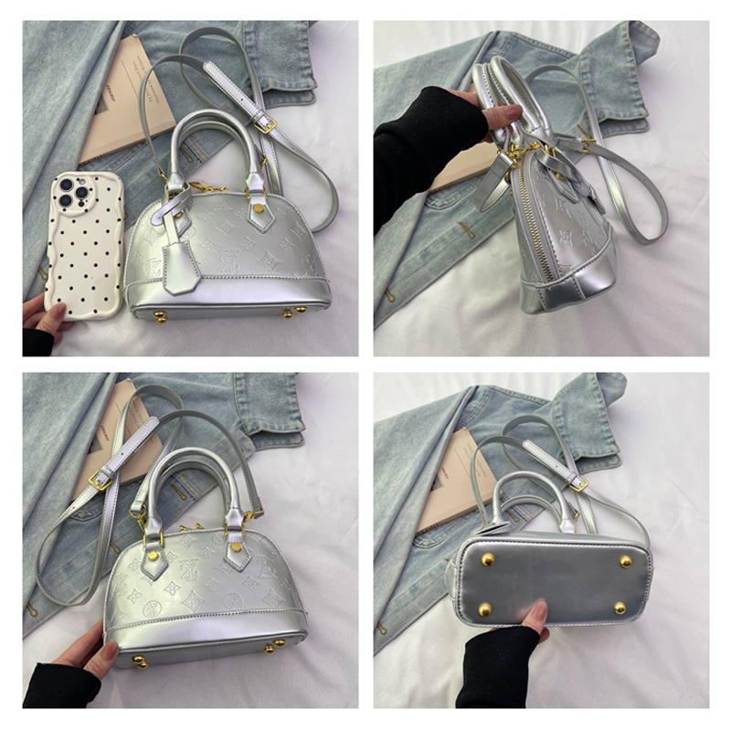 Designer Bag Luxury Bag Shoulder Bag Crossbody Bag Patent Leather Hundred Shell Bag Explosive Super Hot Women's Bag New Mini Niche Handbag Crossb