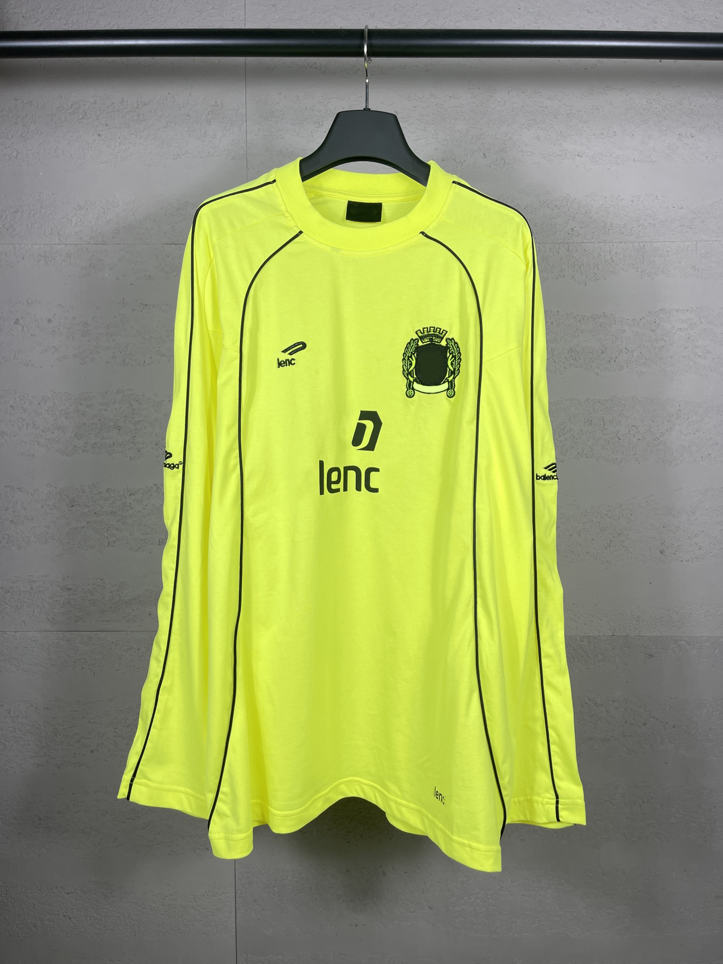 ba lenc iagaa shirt Designers summer t shirt Mens Womens long tshirts Relaxed Fit Sweatshirt | Vintage Wash & Custom Metal Hardware Accents