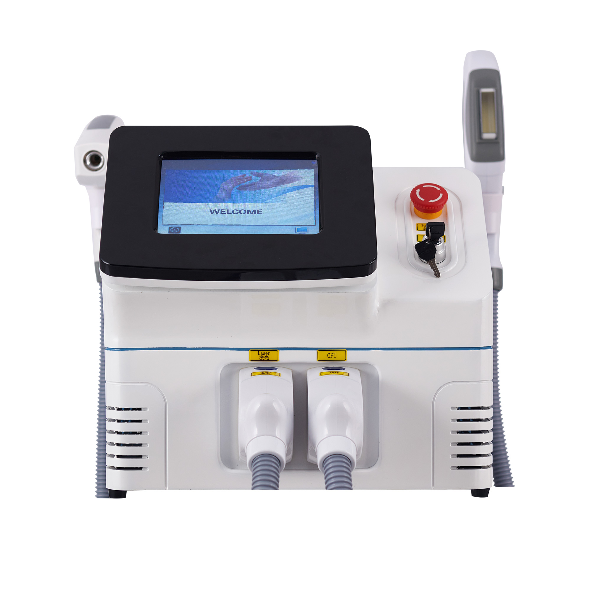 2 In1 755nm 808nm 1064nm 3 Wavelength 808nm Diode Laser 808nm Salon Laser Hair Removal Machine