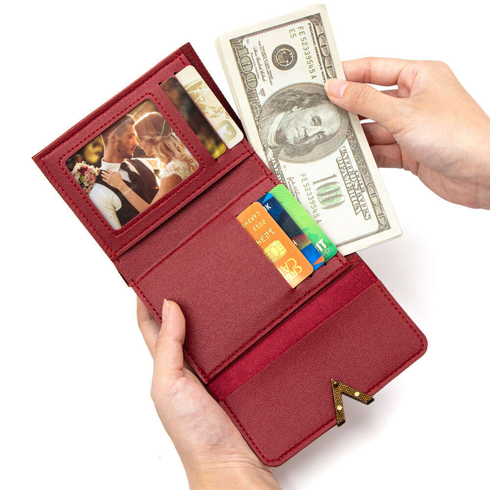 New Korean Style Simple Girls' Clutch Student Coin Purse Card Holder Women's Short Wallet